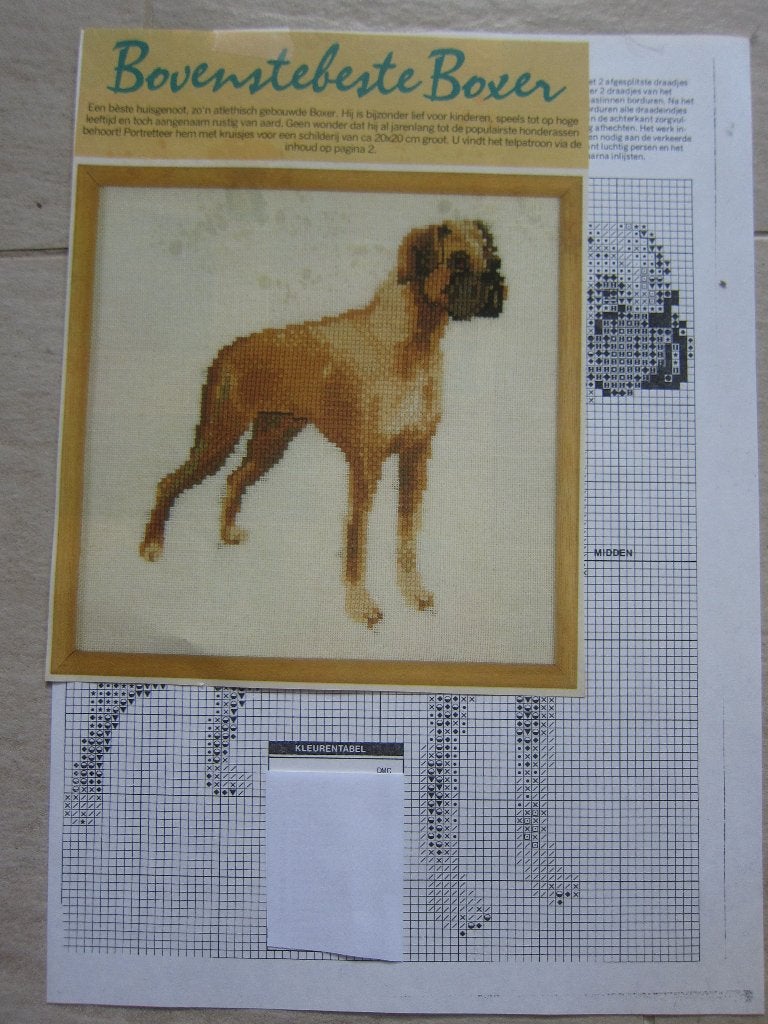 borduurpatroonen van ALLE honden rassen schellekoord maken, Ophalen of Verzenden, Zo goed als nieuw, Handborduren, Patroon