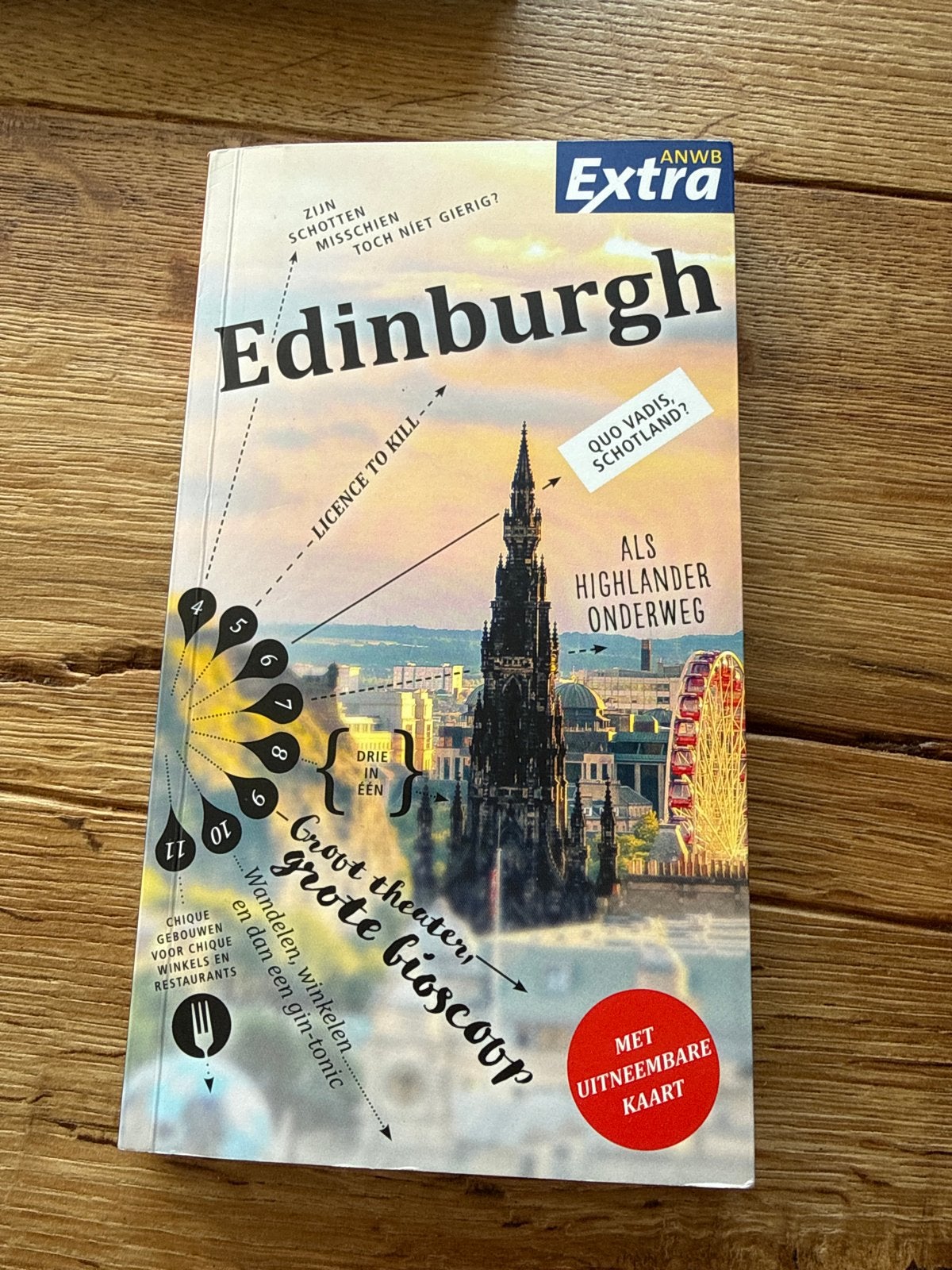 ANWB Extra Edinburgh Reisgids (2026), Boeken, Europa, Ophalen of Verzenden, Zo goed als nieuw, Reisgids of -boek