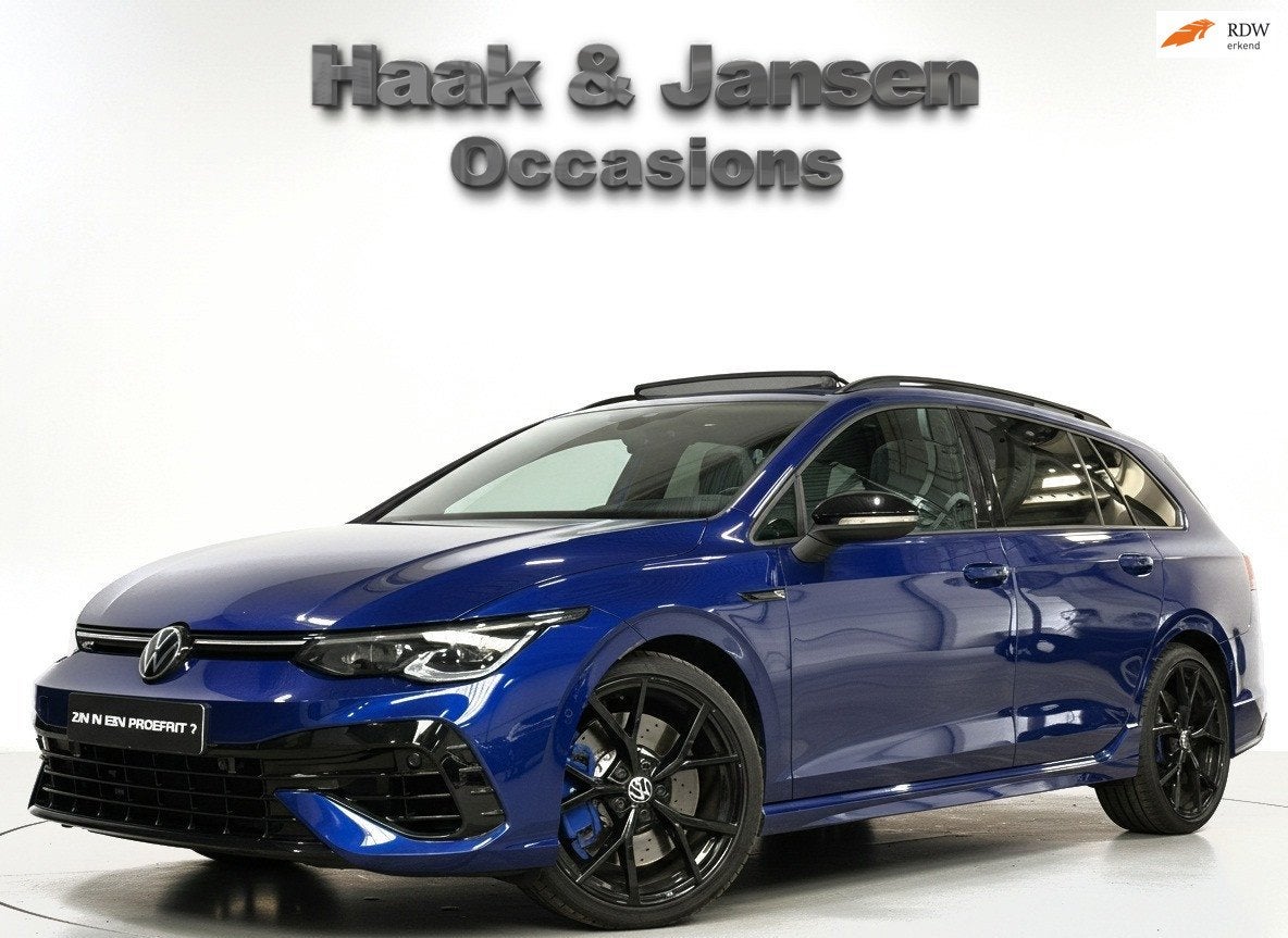 Volkswagen Golf 2.0 TSI R 4Motion - Pano - Nürburgring - IQ, Dealer onderhouden, Stof, Gebruikt, Zwart
