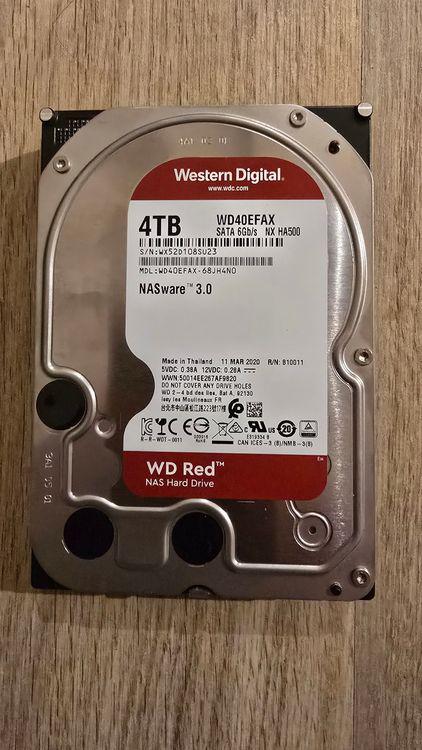 Western digital red 4TB Sata Hdd, Computers en Software, Harde schijven, Intern, Gebruikt, 4Tb, Ophalen of Verzenden