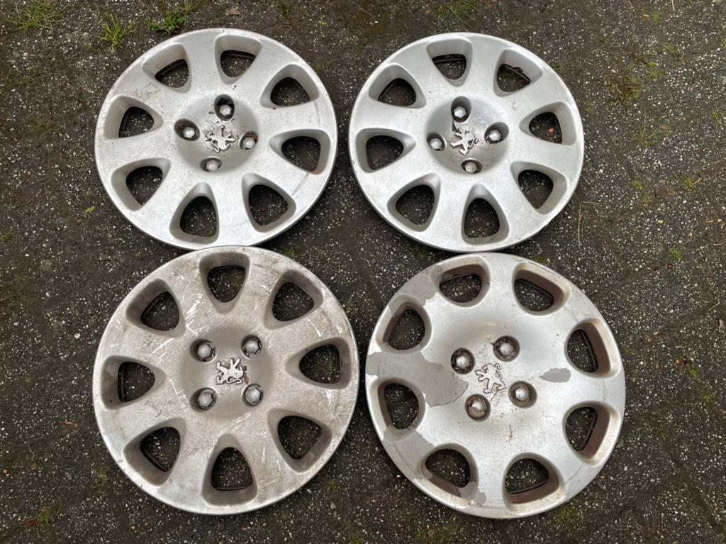 Peugeot 307 wieldoppen etc, Ophalen, Gebruikt, Peugeot
