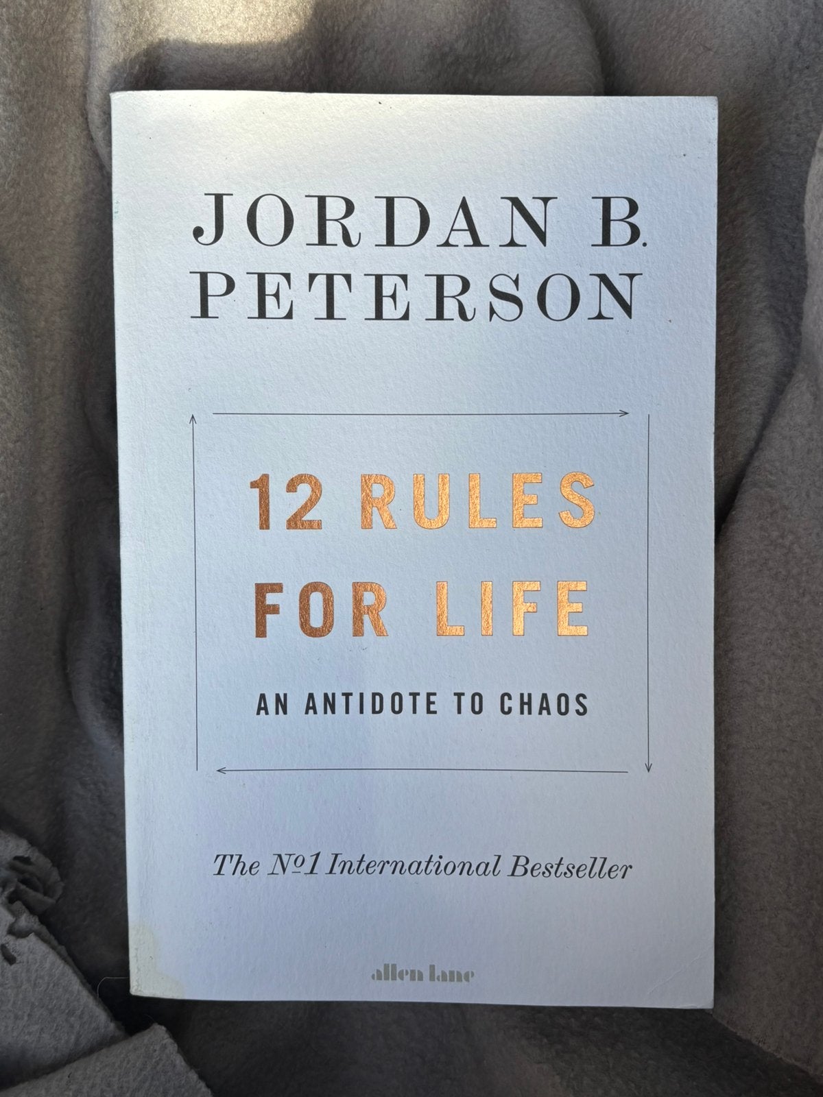 12 Rules for life Jordan B. Peterson, Ophalen of Verzenden, Zo goed als nieuw