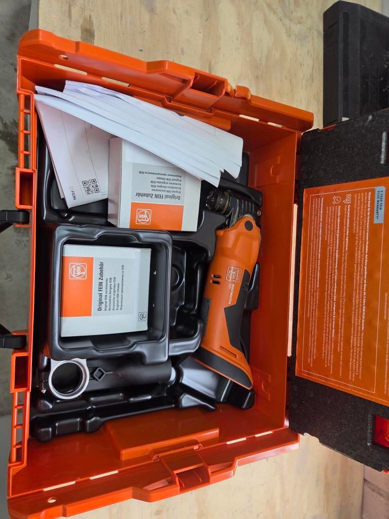 Fein accu multitool AMM500, Doe-het-zelf en Verbouw, Gereedschap | Zaagmachines, Ophalen, Nieuw, Overige typen, Fein