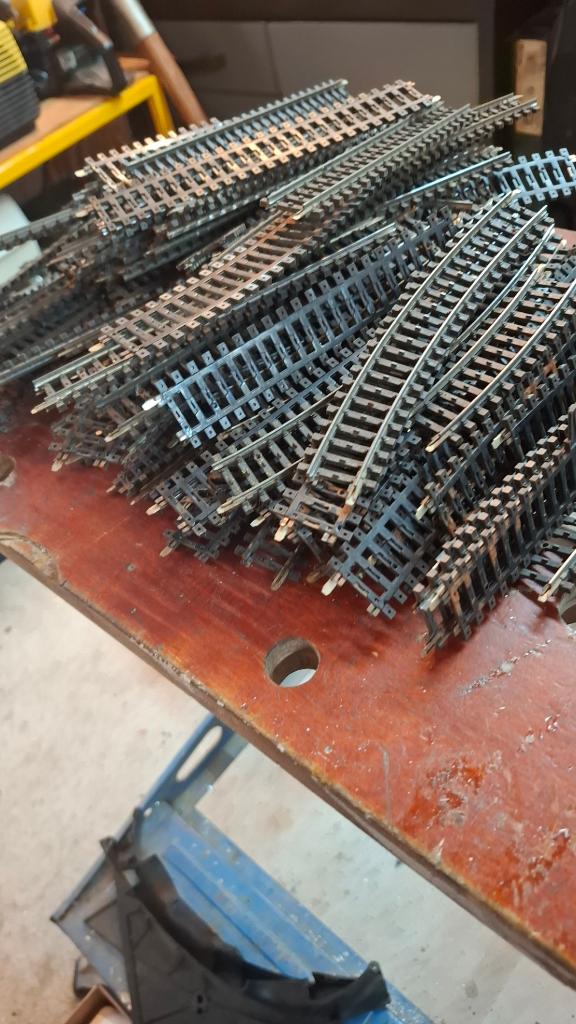 märklin K rails, Wisselstroom, Gebruikt, Rails, Ophalen of Verzenden