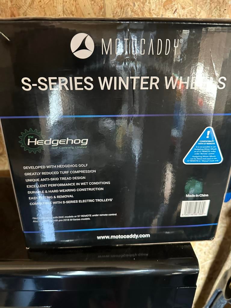 Motocaddy S Series Winter Wielen - Golf Trolley Accessoire, Sport en Fitness, Golf, Ophalen of Verzenden, Zo goed als nieuw, Overige typen