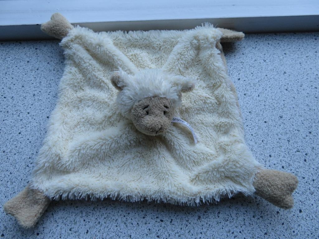 Knuffeldoek schaap of schaapje Lammy tuttle Happy Horse, Ophalen of Verzenden, Zo goed als nieuw, Wasbaar, Overige typen