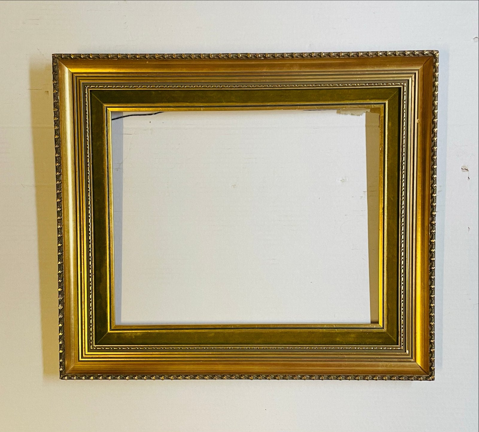Antieke Gouden Schilderijlijst - Klassiek Design, Gebruikt, Schilderijlijst, Ophalen of Verzenden, Goud