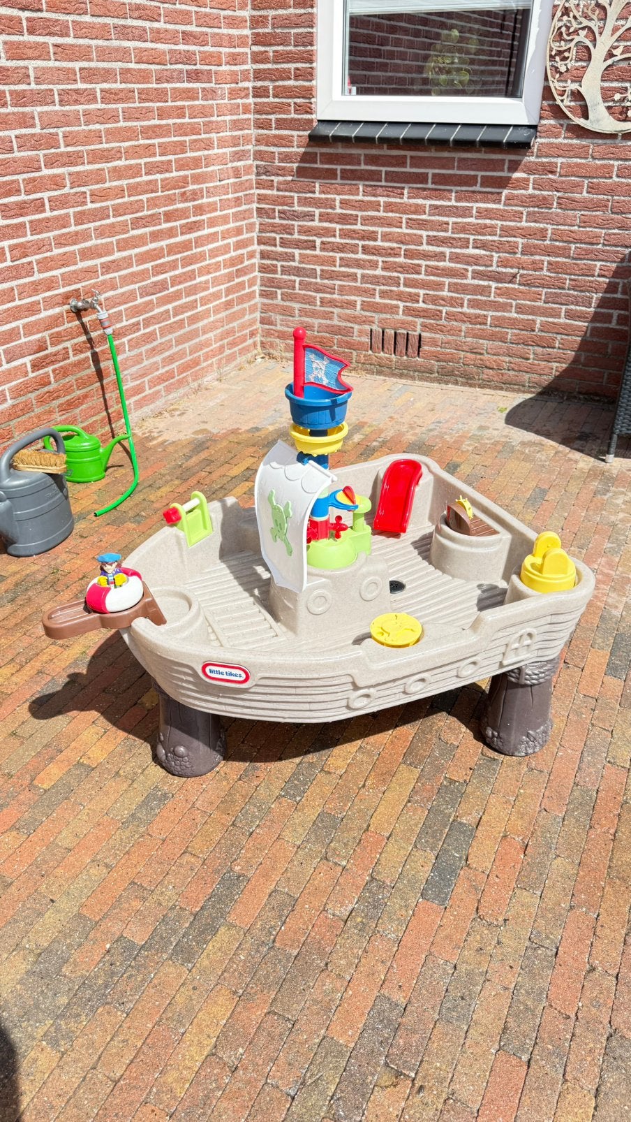 Little tikes piratenboot - watertafel, Ophalen, Zo goed als nieuw