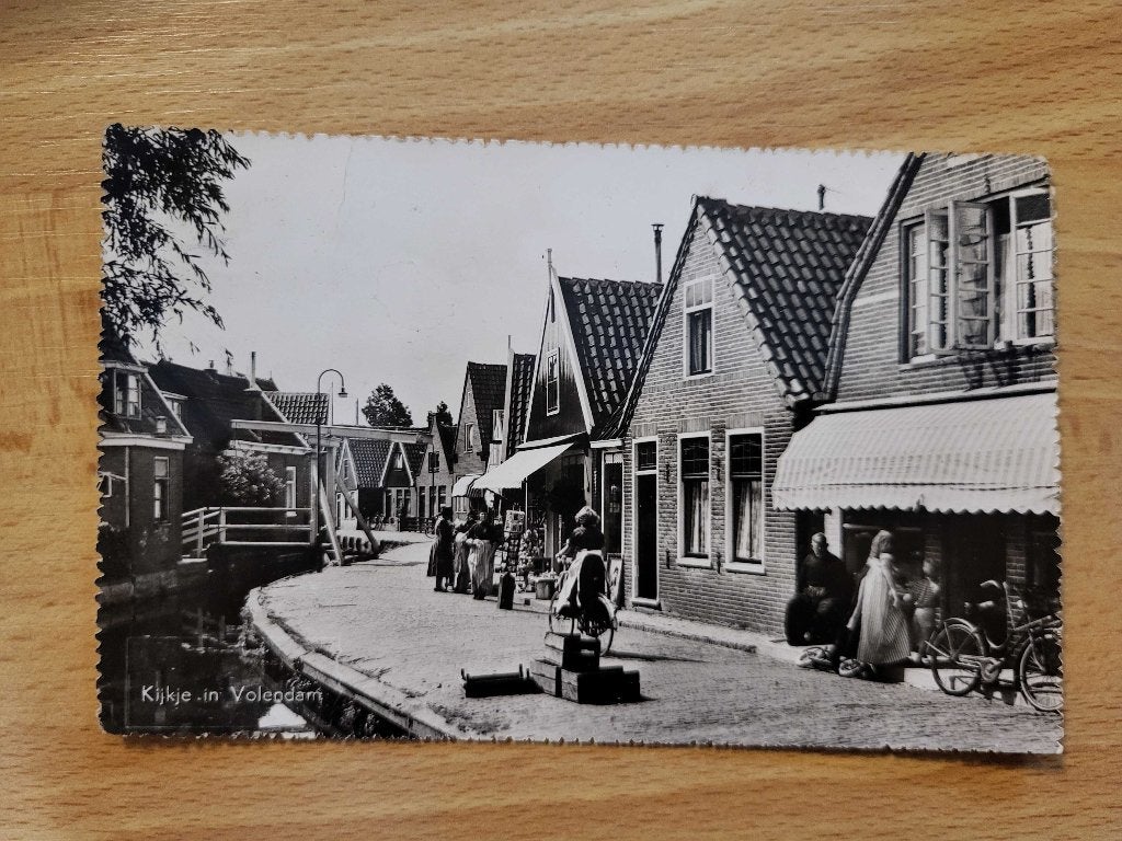 ansicht VOLENDAM klederdracht, Ophalen of Verzenden, Voor 1920, Noord-Holland