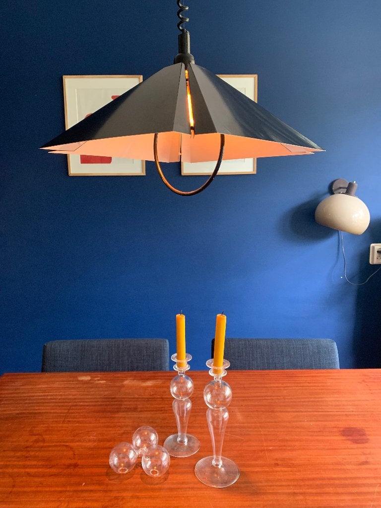 Dijkstra hanglamp, Ophalen, Gebruikt, Metaal, Minder dan 50 cm