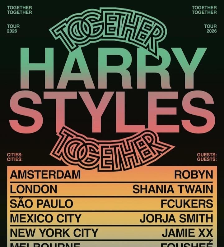 Startconcert Harry Styles!, Twee personen, Mei