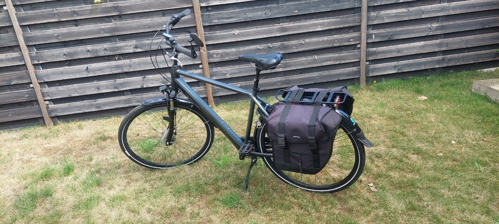 Pegasus Salerno – grijs – 2021, Velgrem, Zo goed als nieuw, 53 tot 57 cm, Ophalen