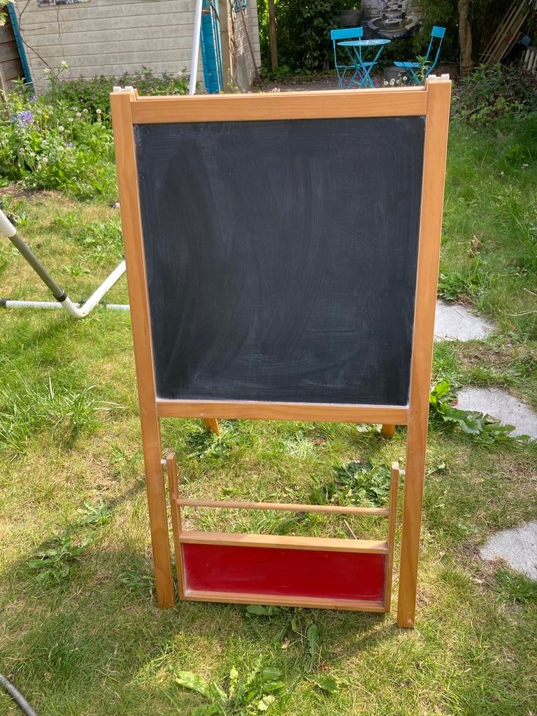 Schoolbord, Ophalen, Krijtbord