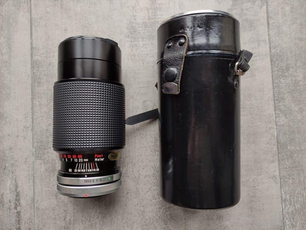 Lens panagor auto tele zoom met hoesje f=80~200mm 1:3.8, Ophalen of Verzenden, Zo goed als nieuw, Telelens, Zoom