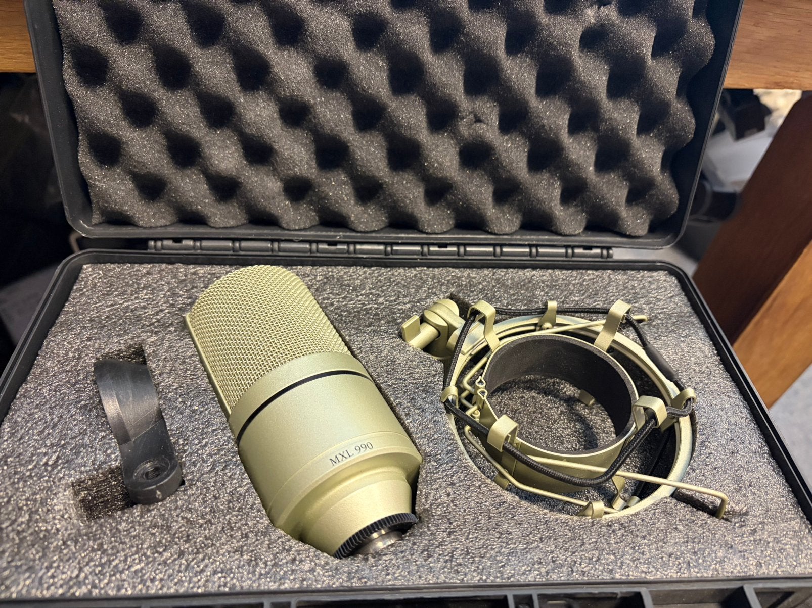 MXL990 groot membraam condensator microfoon, Muziek en Instrumenten, Ophalen of Verzenden, Zo goed als nieuw, Studiomicrofoon