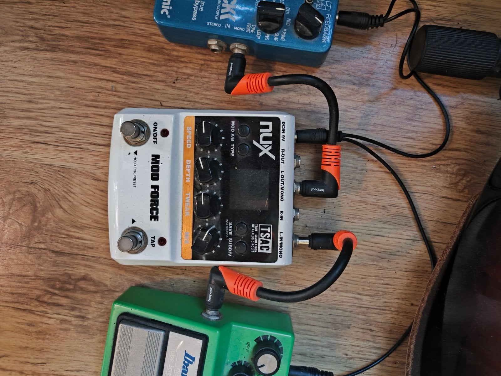 NUX modforce multi effect gitaar, modulatie, Muziek en Instrumenten, Ophalen, Zo goed als nieuw, Multi-effect