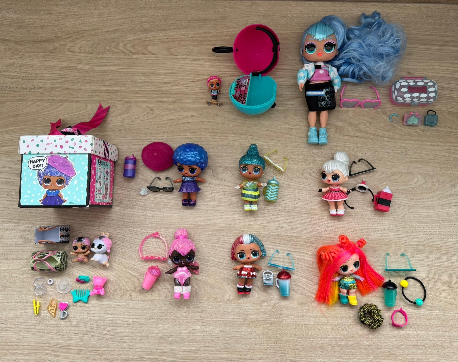 Verzameling L.O.L. Poppen, Verzamelen, Poppetjes en Figuurtjes, Ophalen of Verzenden, Zo goed als nieuw