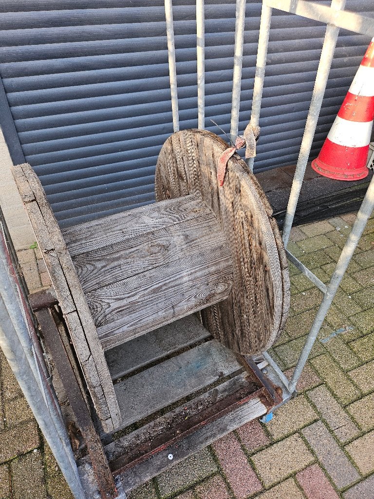 rol container met kabelomroller, Doe-het-zelf en Verbouw, 100 liter of meer, Ophalen, Gebruikt, Transportkar