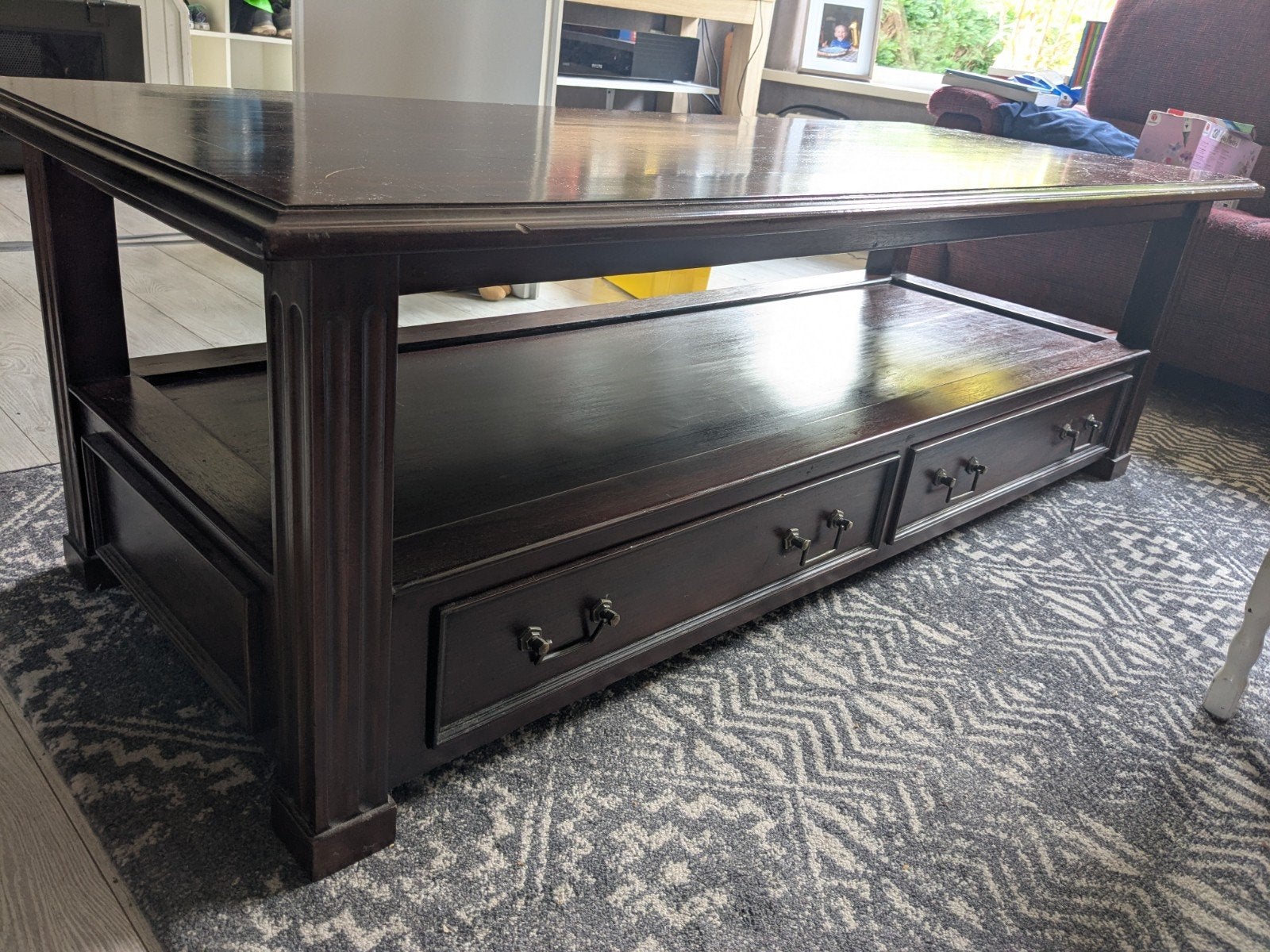 Jan Frantzen salontafel., Ophalen, 50 – 75, Gebruikt, 50 tot 100 cm
