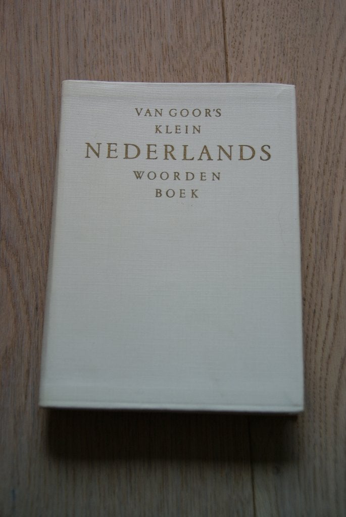 Te koop: Van Goors klein Nederlands woordenboek uit 1969, Ophalen of Verzenden, Overige uitgevers, Nederlands, Prof. Dr. C.B. van Haeringen