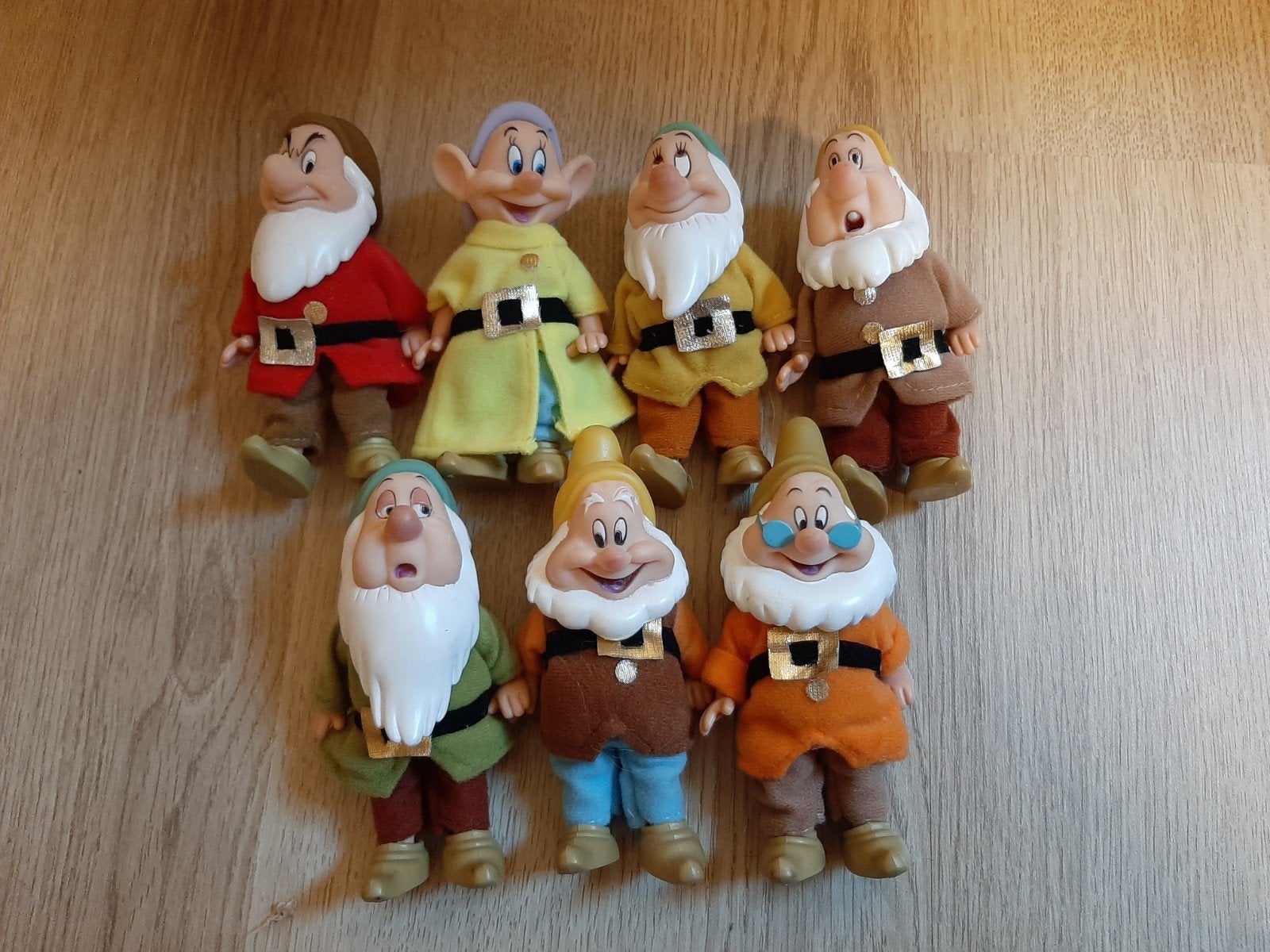 Sneeuwwitje en de 7 dwergen figuren, Verzamelen, Ophalen of Verzenden, Sneeuwwitje of Doornroosje, Beeldje of Figuurtje