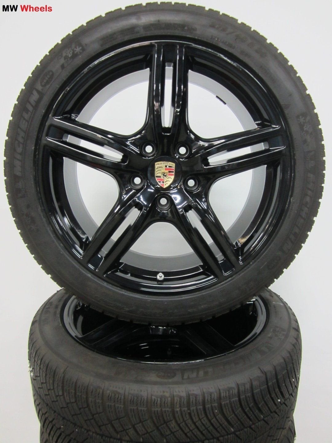 Originele Porsche Panamera 971 20 inch velgen winterbanden, Auto-onderdelen, Banden en Velgen, Gebruikt, -, -, Banden en Velgen