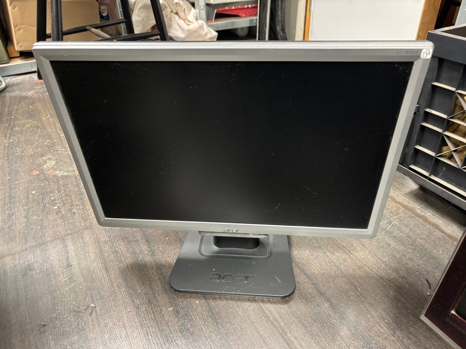 Acer AL1916W A LCD Monitor - Gebruikt, Computers en Software, Ophalen, 60 Hz of minder, Gebruikt, HD