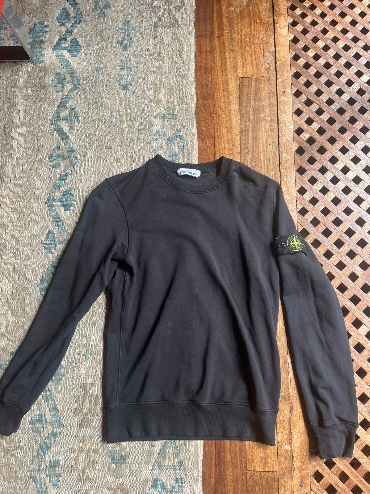 Stone Island trui zwart maat M, Kleding | Heren, Truien en Vesten, Ophalen of Verzenden, Zo goed als nieuw, Maat 48/50 (M), Zwart