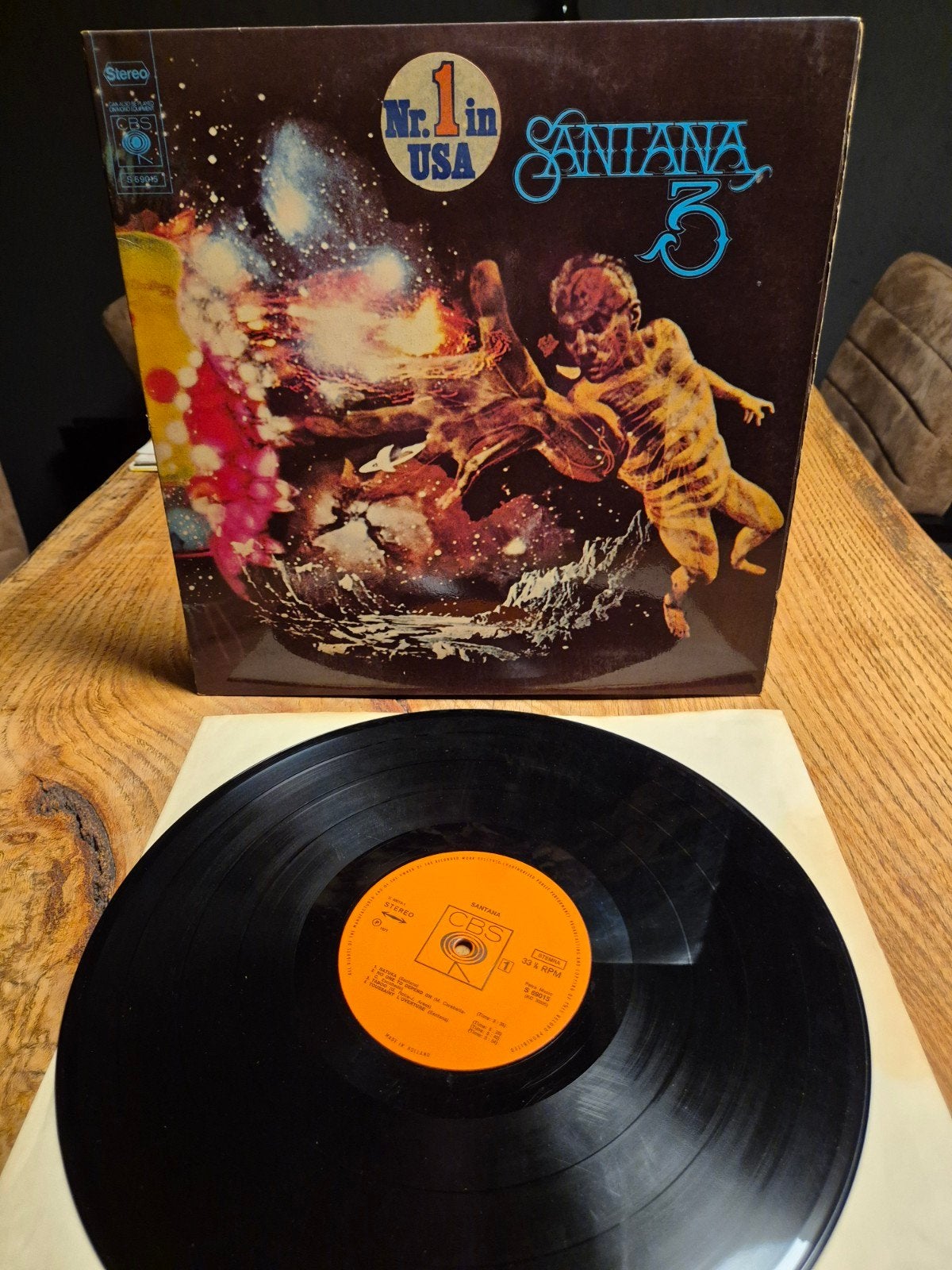 Santana - Santana III LP (1971) - Classic Rock Vinyl, LP, Gebruikt, Originele persing, Ophalen of Verzenden