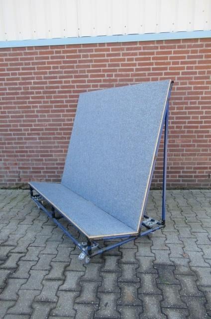 Platenkar / platenwagen 160cm lang. Gebruikt., 100 liter of meer, Ophalen, Gebruikt, Transportkar