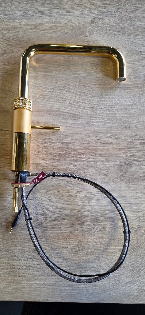 Losse Quooker fusion square gold goud, Ophalen, Overige typen, Goud, Zo goed als nieuw