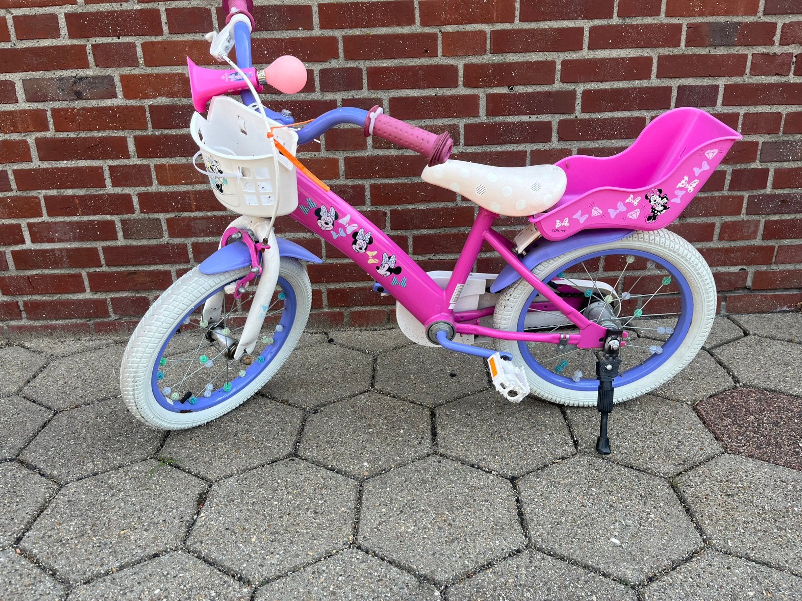 Leuke 18 inch meisjesfiets, Ophalen, Zo goed als nieuw, 16 tot 20 inch