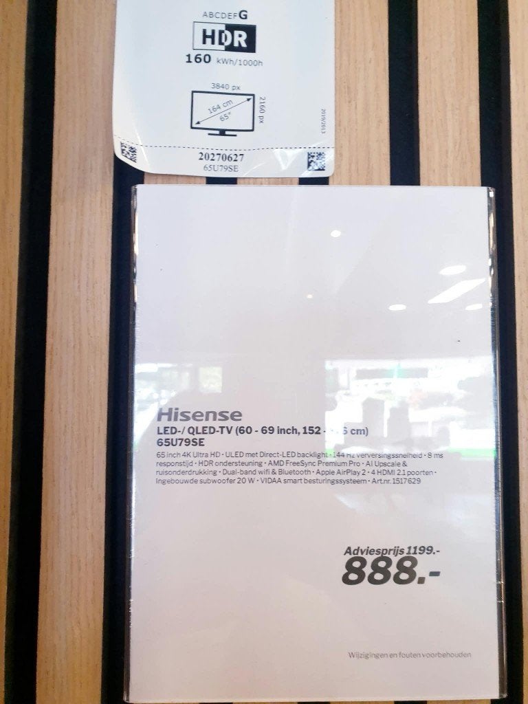 Hisense smart tv NIEUW Gratis bezorgt, Overige merken, QLED, Nieuw, Ophalen of Verzenden