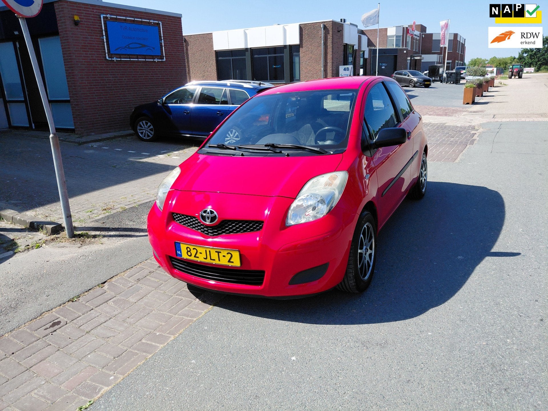 Toyota Yaris 1.3 VVTi 6 Bak Airco Pdc keurig netjes, Voorwielaandrijving, 101 pk, 4 cilinders, Bedrijf