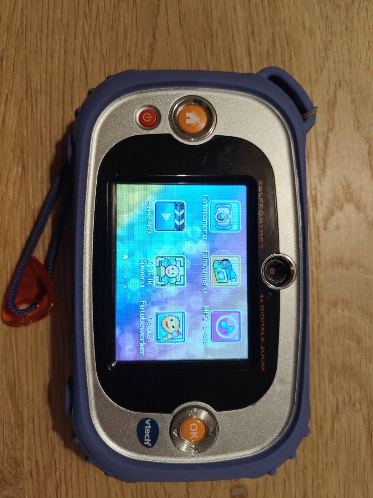 VTech Kidizoom Touch kindercamera met opberghoes, Ophalen of Verzenden, Gebruikt