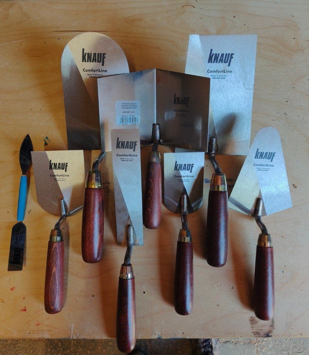 Knauf comfort Line troffelset, Ophalen of Verzenden, Nieuw