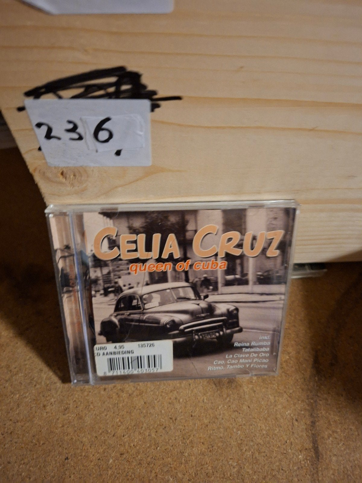 Celia Cruz - Queen of Cuba CD - Latin Muziek, Ophalen of Verzenden, Cubaans, Gebruikt, Album