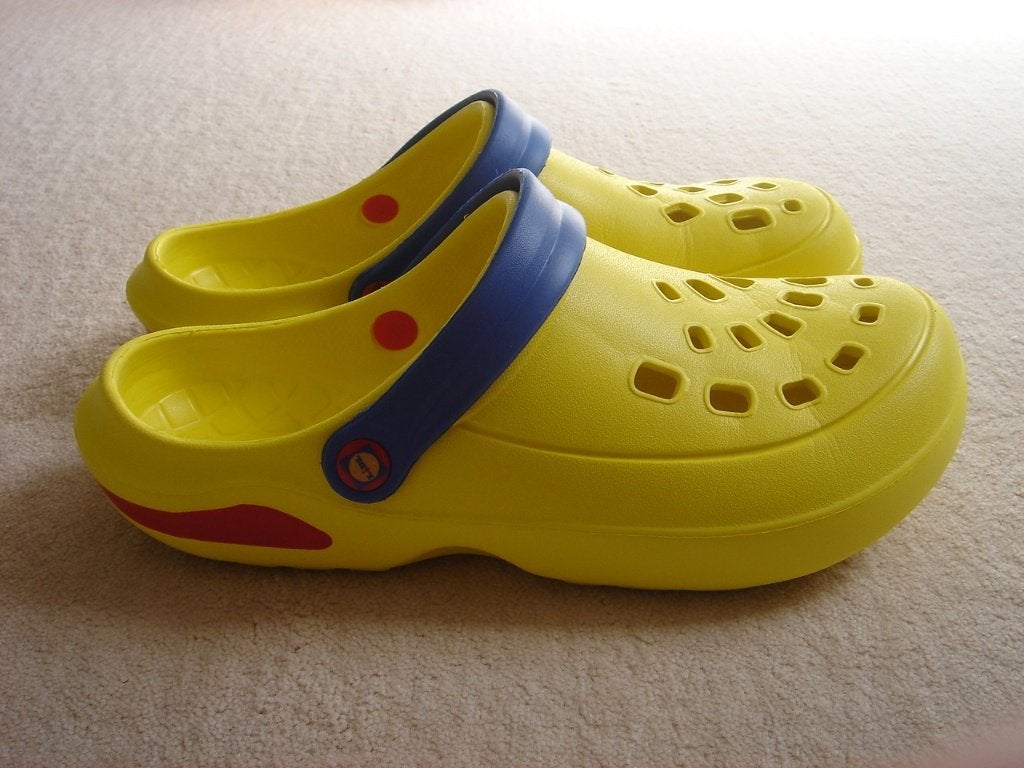 Originele LIDL Clogs slippers mt 40/41 Geel, Kleding | Heren, Schoenen, Zo goed als nieuw, Slippers, Overige kleuren, Ophalen of Verzenden