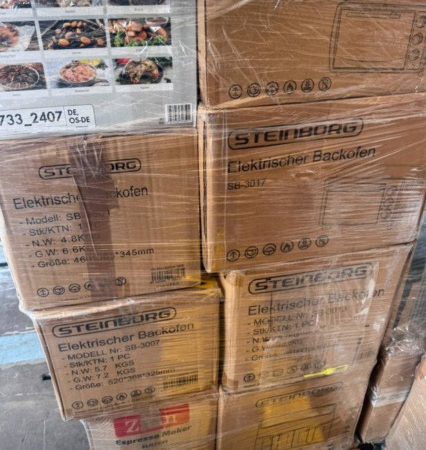 truck 32x pallets schoenen iphone samsung  mix restpartij, Ophalen, Nieuw