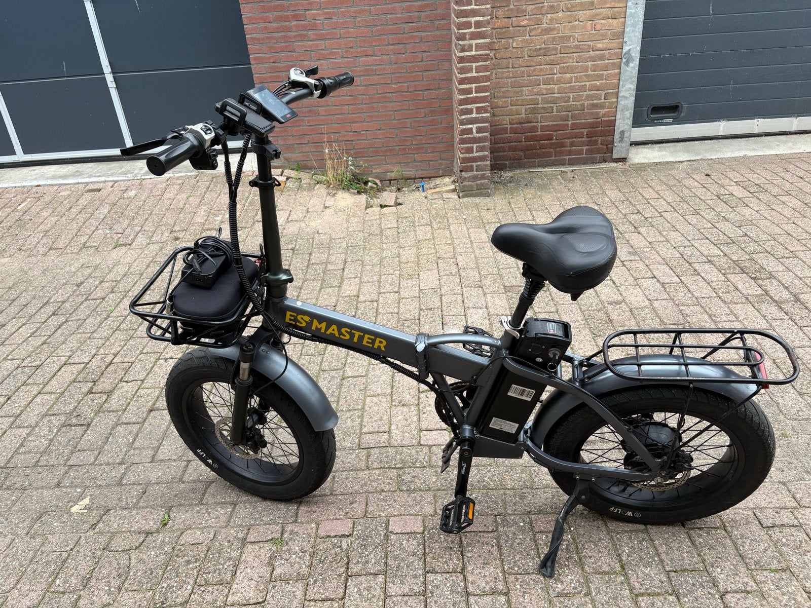ES Master Opvouwbare E-Bike - Zo goed als nieuw, Fietsen en Brommers, Zo goed als nieuw, Minder dan 47 cm, 50 km per accu of meer