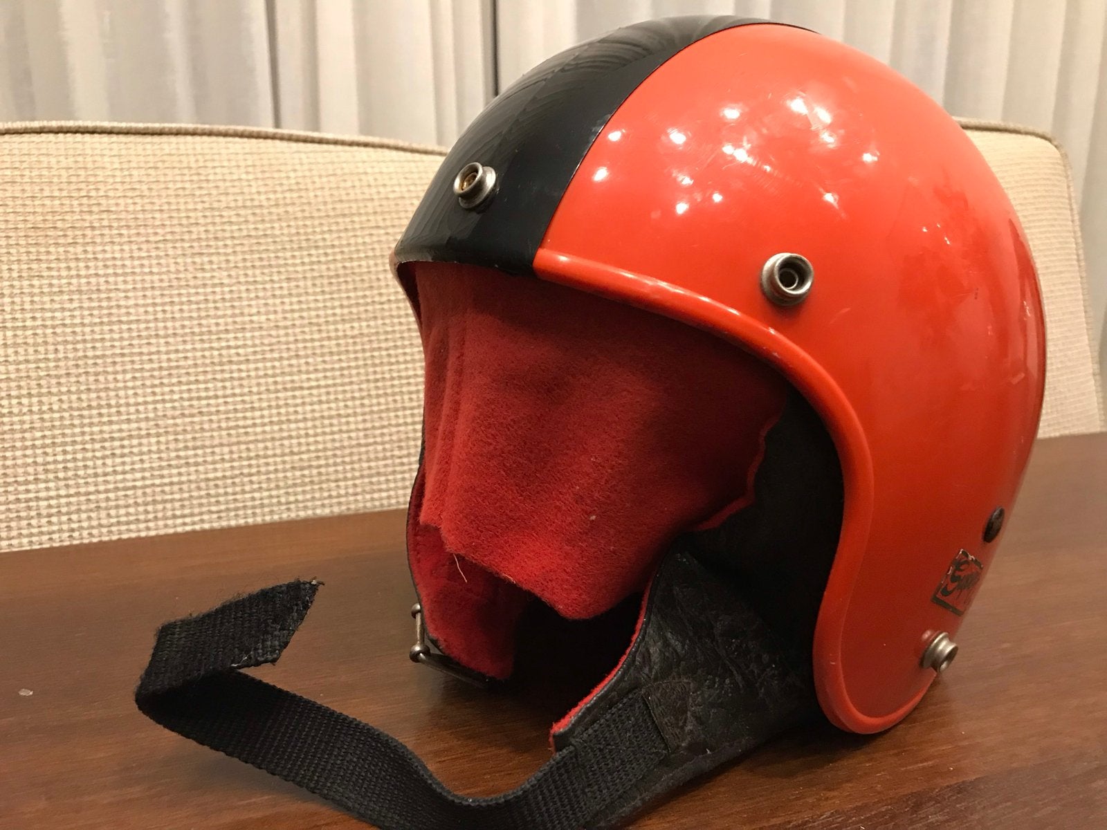 Retro motorhelm - Kleine maat, Ophalen of Verzenden, Tweedehands, Heren, Overige typen