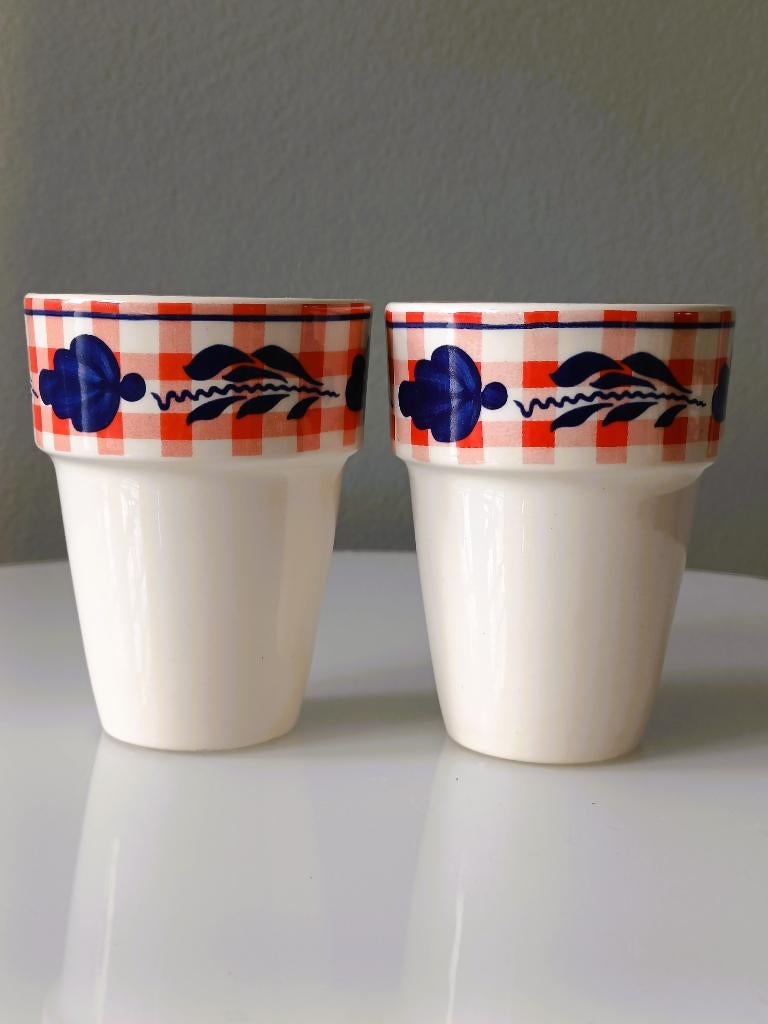 Boerenbont & Bonter Mokken, Huis en Inrichting, Keuken | Servies, Ophalen of Verzenden, Zo goed als nieuw, Kop(pen) en/of Schotel(s)
