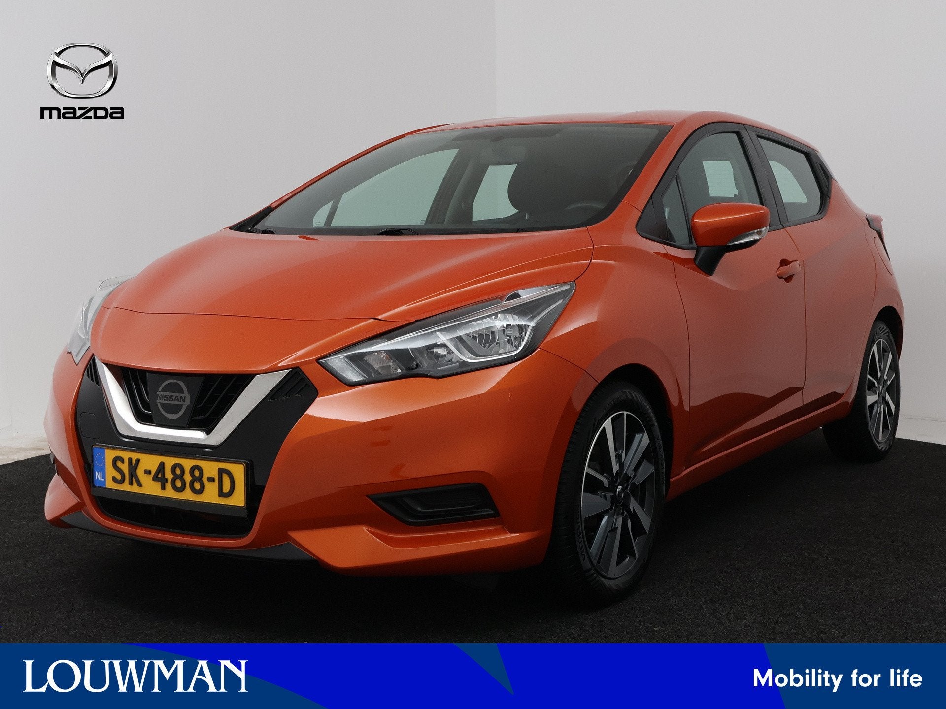 Nissan Micra 0.9 IG-T N-Connecta | Navigatie | Camera | Airc, Auto's, Voorwielaandrijving, Stof, 23 km/l, Origineel Nederlands