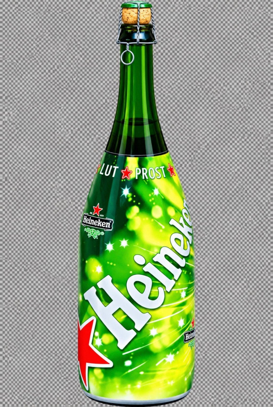 Decoratie fles Heineken, Ophalen of Verzenden, Flesje(s), Heineken
