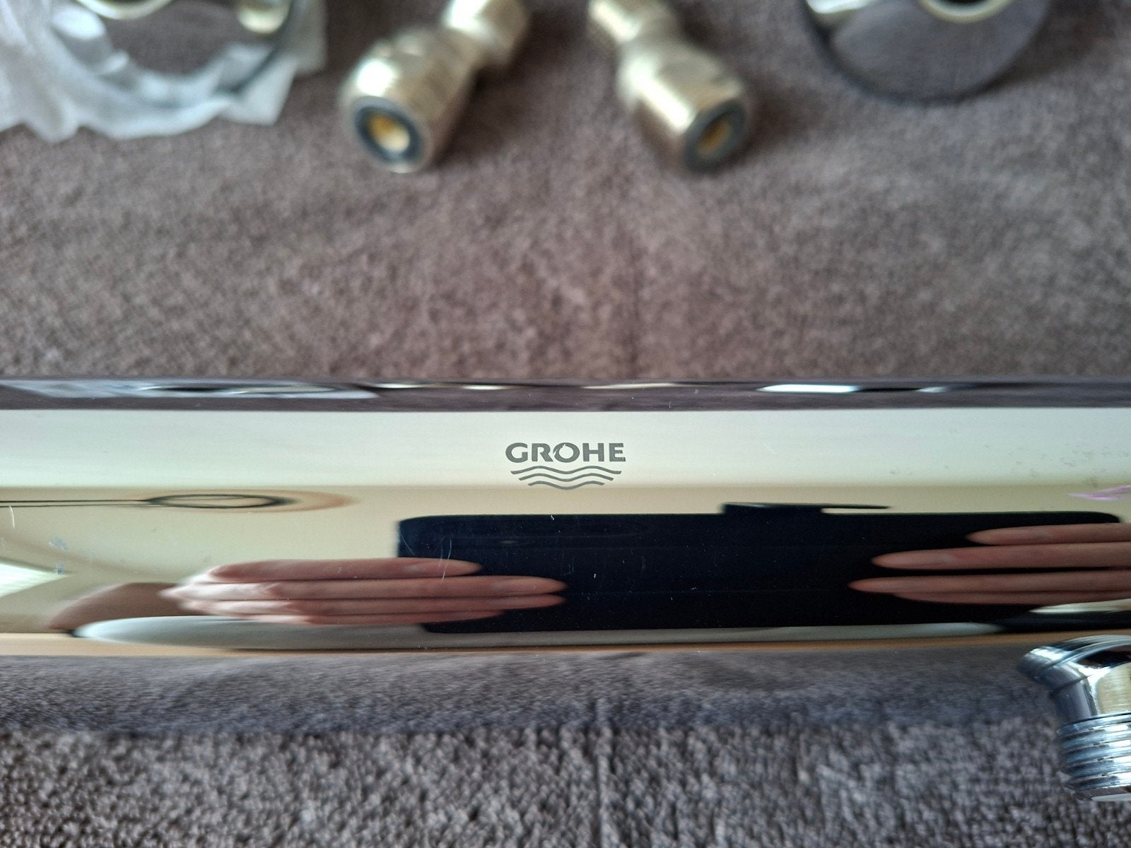 Zgan Grohe Douchemengkraan Grohtherm 1000 Thermo / Nu €79,99, Ophalen of Verzenden, Zo goed als nieuw, Chroom, Kraan