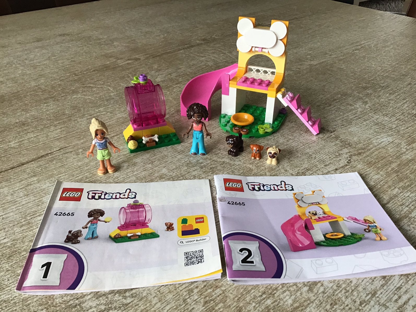 Lego friends Hondenspeeltuin 42665, Ophalen of Verzenden, Zo goed als nieuw