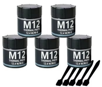 Professionele thermal paste / koelpasta set 5 x 30 gram M12