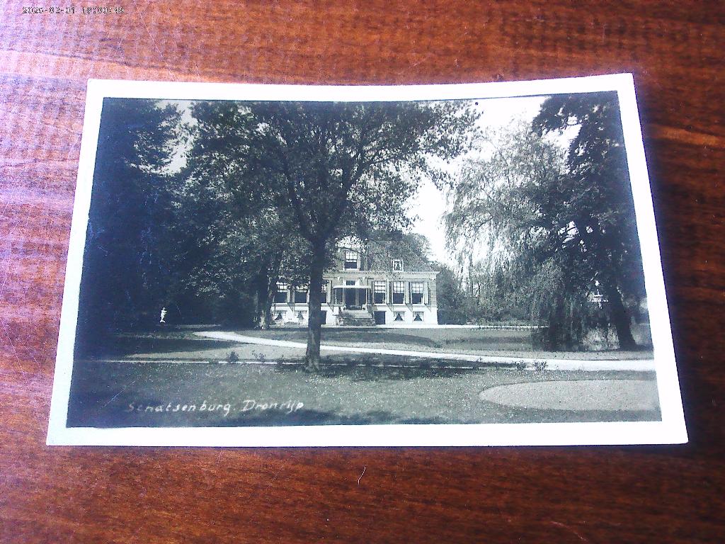 E34 - Dronrijp - Schatzenburg - 1942 - Mooi/Oud, Ophalen of Verzenden, 1940 tot 1960