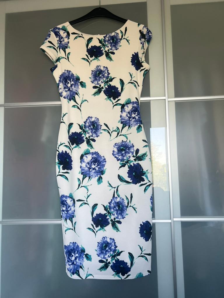 Vintage Chic bloemenjurk, Kleding | Dames, Wit, Nieuw, Ophalen of Verzenden, Knielengte