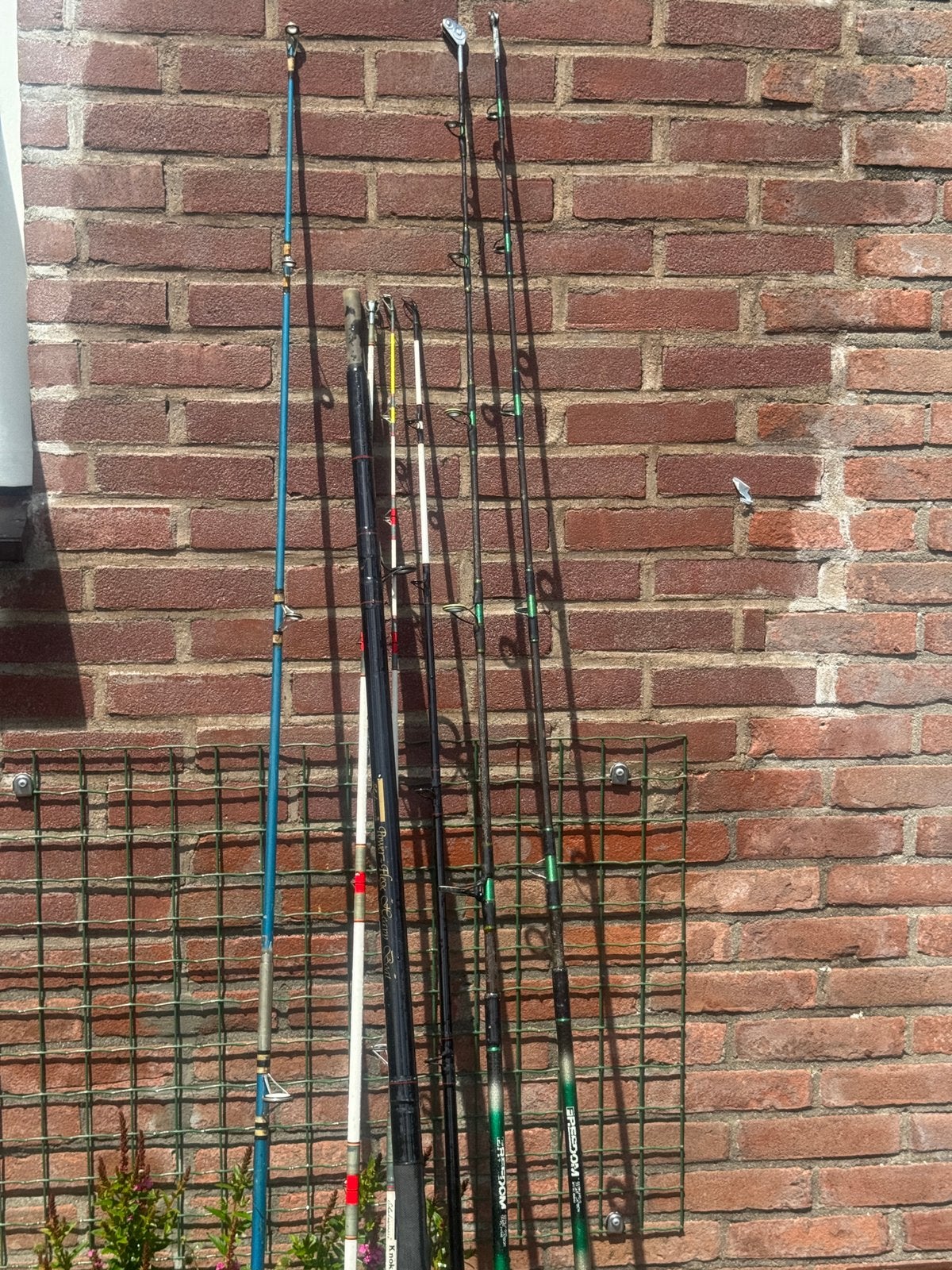Te koop Boot hengels, Ophalen of Verzenden, Gebruikt, Werphengel